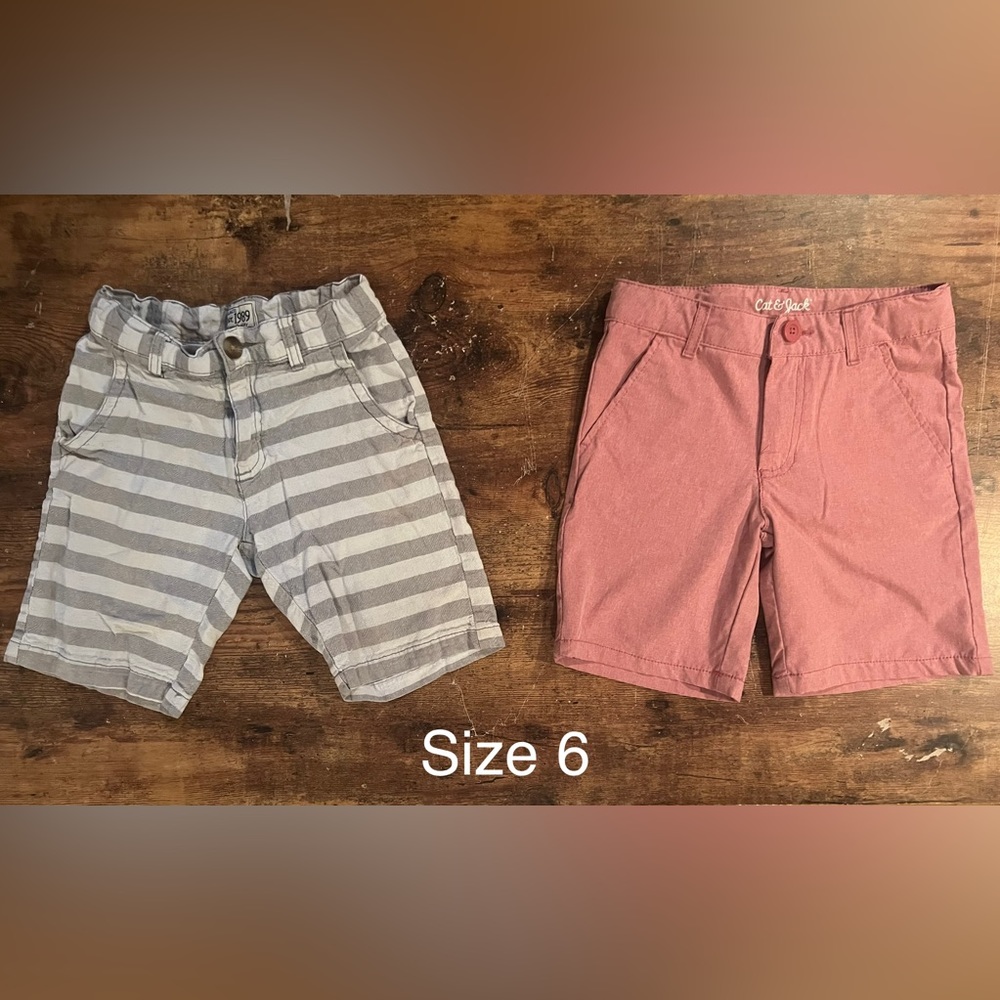 Boy’s Shorts - size 6 (two pairs)